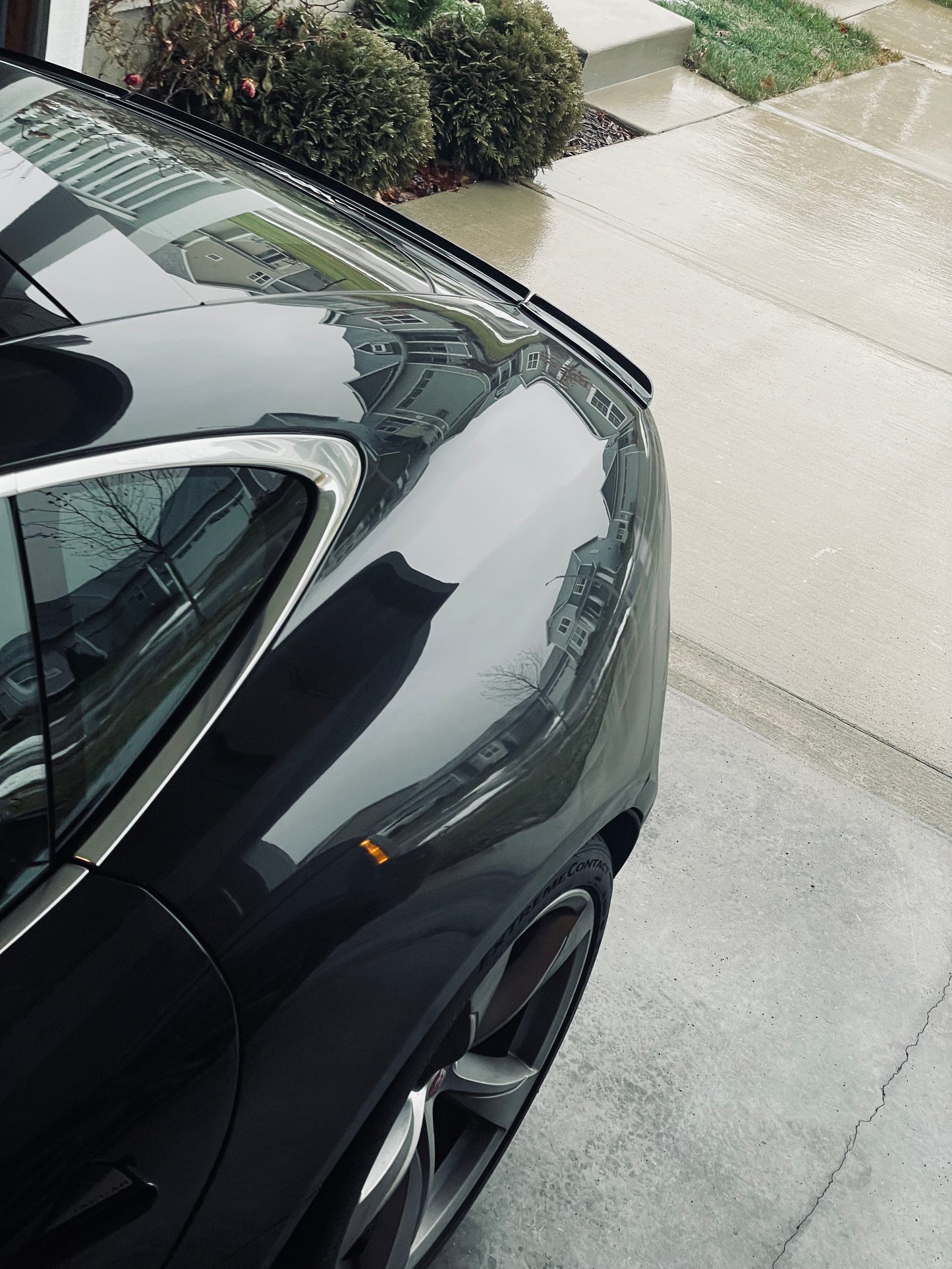 Lip Spoiler with Easy Installation Kit, for the Jaguar F-Type, Coupe Body Style.
